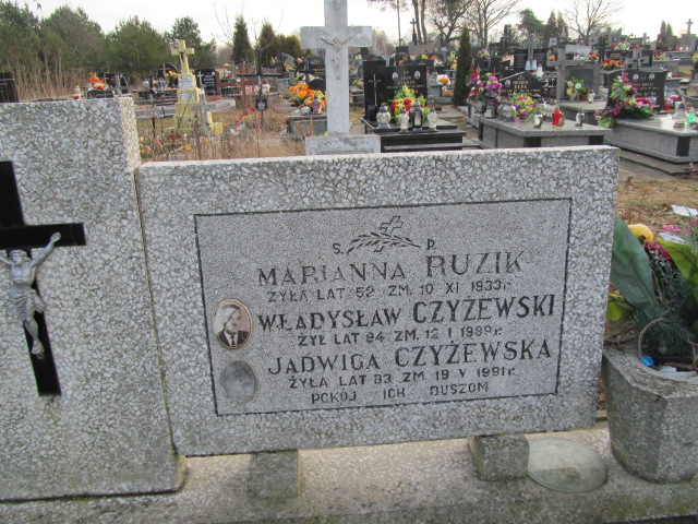 Jadwiga Czyżewska Skarżysko Kościelne - Grobonet - Wyszukiwarka osób pochowanych