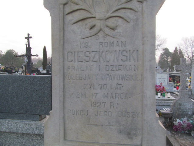 Roman Cieszkowski Skarżysko Kościelne - Grobonet - Wyszukiwarka osób pochowanych
