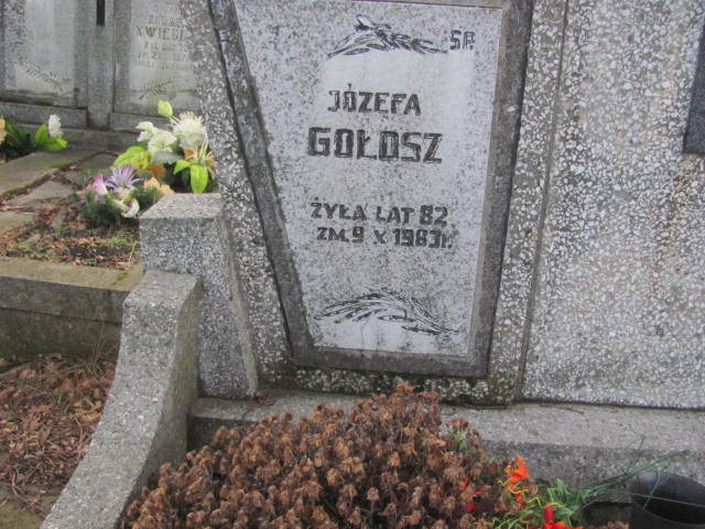 Józefa Gołosz 1901 Skarżysko Kościelne - Grobonet - Wyszukiwarka osób pochowanych