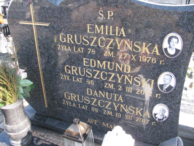 Emilia Gruszczyńska 1898 Skarżysko Kościelne - Grobonet - Wyszukiwarka osób pochowanych