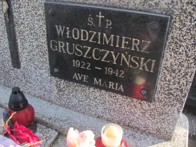Włodzimierz Gruszczyński 1921 Skarżysko Kościelne - Grobonet - Wyszukiwarka osób pochowanych