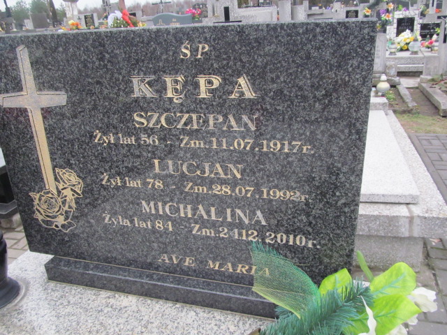 Lucjan Kępa Skarżysko Kościelne - Grobonet - Wyszukiwarka osób pochowanych