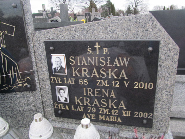 Irena Kraska Skarżysko Kościelne - Grobonet - Wyszukiwarka osób pochowanych