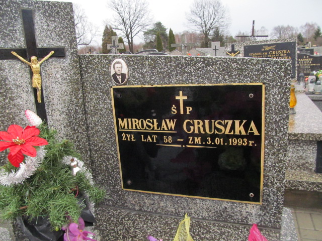 Mirosław Gruszka  1934 Skarżysko Kościelne - Grobonet - Wyszukiwarka osób pochowanych