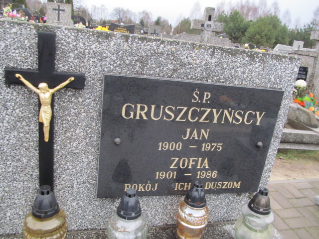 Jan Gruszczyński 1900 Skarżysko Kościelne - Grobonet - Wyszukiwarka osób pochowanych