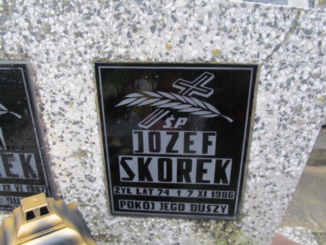 Józef Skorek  1912 Skarżysko Kościelne - Grobonet - Wyszukiwarka osób pochowanych