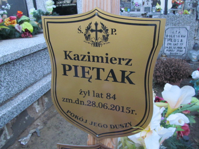 Antoni Piętak 1900 Skarżysko Kościelne - Grobonet - Wyszukiwarka osób pochowanych