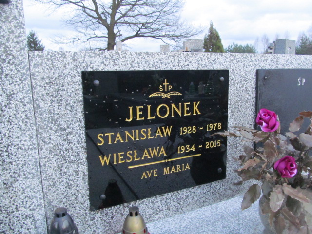 Wiesława Jelonek  1933 Skarżysko Kościelne - Grobonet - Wyszukiwarka osób pochowanych