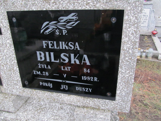 Feliksa Bilska 1898 Skarżysko Kościelne - Grobonet - Wyszukiwarka osób pochowanych