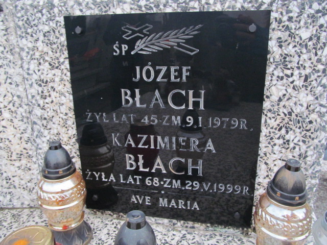 Kazimiera Zofia Błach  1931 Skarżysko Kościelne - Grobonet - Wyszukiwarka osób pochowanych