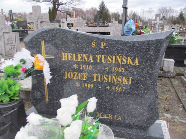 Helena Tusińska 1910 Skarżysko Kościelne - Grobonet - Wyszukiwarka osób pochowanych