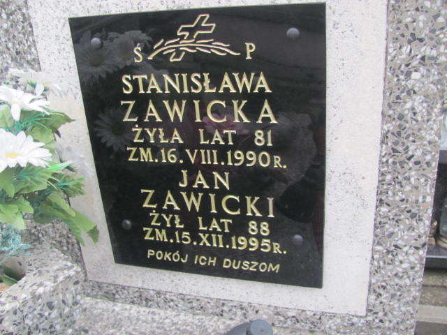Jan Zawicki 1907 Skarżysko Kościelne - Grobonet - Wyszukiwarka osób pochowanych