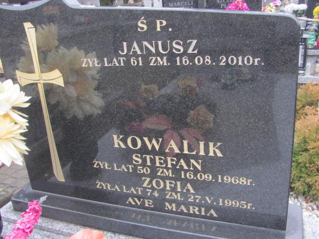 Zofia Kowalik  1921 Skarżysko Kościelne - Grobonet - Wyszukiwarka osób pochowanych