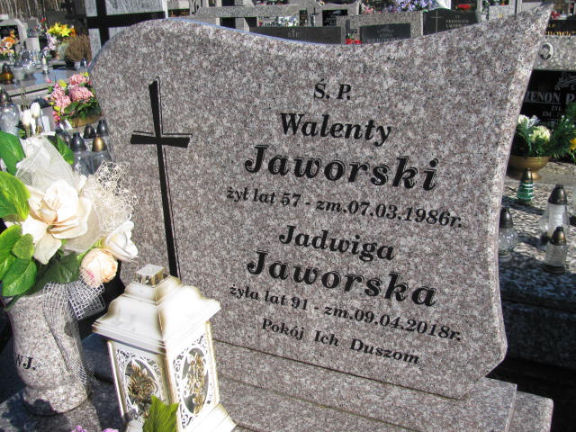 Walenty Jaworski 1928 Skarżysko Kościelne - Grobonet - Wyszukiwarka osób pochowanych