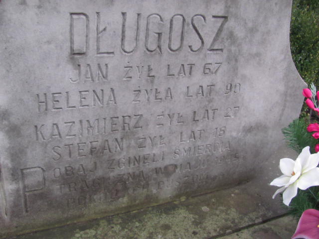 Stefan Długosz Skarżysko Kościelne - Grobonet - Wyszukiwarka osób pochowanych