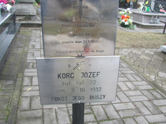 Marianna Korc 1862 Skarżysko Kościelne - Grobonet - Wyszukiwarka osób pochowanych