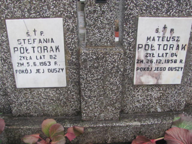 Mateusz Półtorak 1875 Skarżysko Kościelne - Grobonet - Wyszukiwarka osób pochowanych