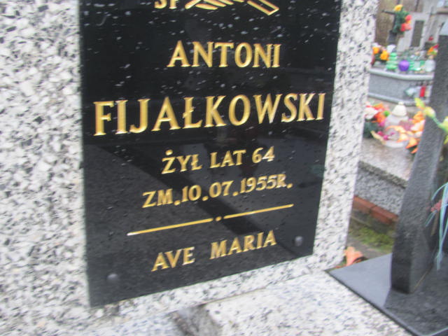 Antoni Fijałkowski 1891 Skarżysko Kościelne - Grobonet - Wyszukiwarka osób pochowanych