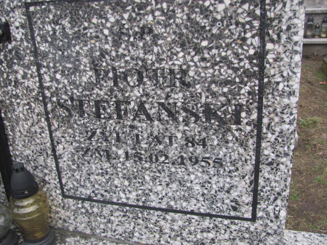 Piotr Stefański 1872 Skarżysko Kościelne - Grobonet - Wyszukiwarka osób pochowanych